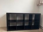 IKEA Kallax Kast - Zwart, Ophalen, Met plank(en), Kunststof, 100 tot 150 cm