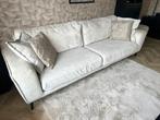 Te koop: bank 260 cm creme + evt bijhorende loveseat, Ophalen, 250 tot 300 cm, Gebruikt, Driepersoons