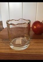 Design drink glas, onderkant van fles ? Glazen moderne vaas., Antiek en Kunst, Curiosa en Brocante, Ophalen of Verzenden