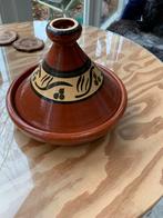 Mooie tajine stoofpot, Huis en Inrichting, Keuken | Potten en Pannen, Ophalen of Verzenden, Zo goed als nieuw, Overige materialen