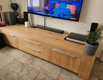 Degelijke tv kast, Huis en Inrichting, Ophalen, Eikenhout, Zo goed als nieuw, 200 cm of meer