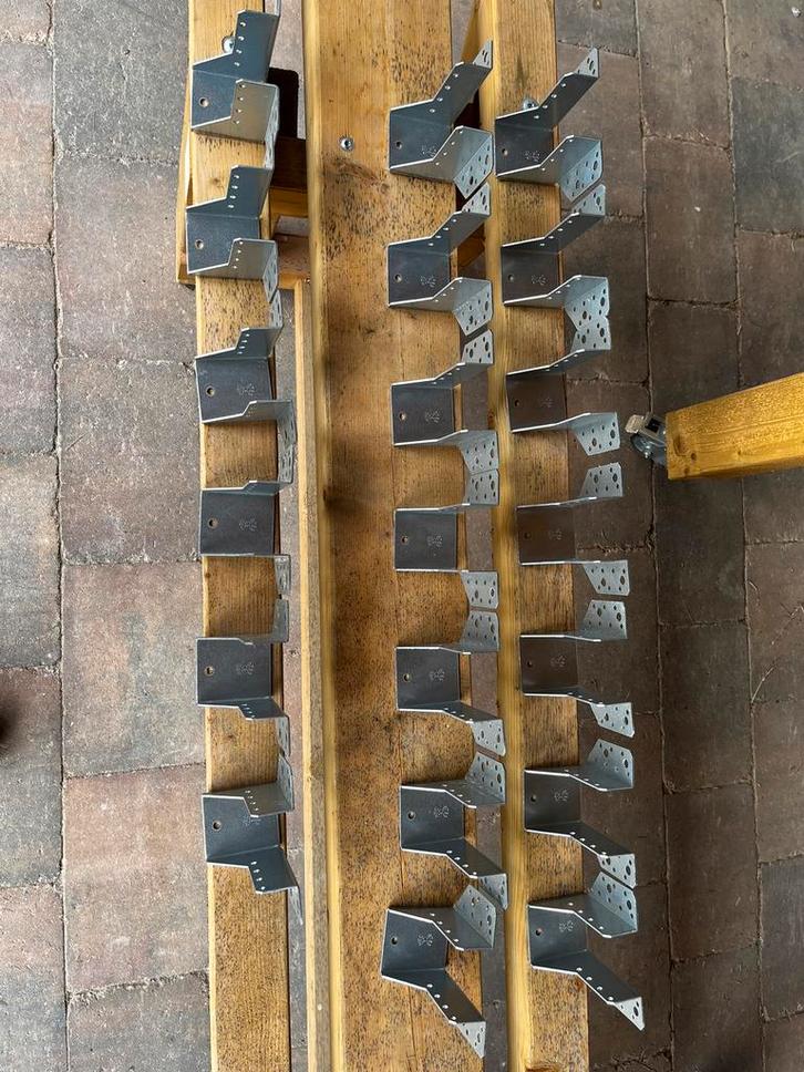 Balkdragers en gordingglas- diverse maten., Doe-het-zelf en Verbouw, IJzerwaren en Bevestigingsmiddelen, Nieuw, 100 tot 250 mm