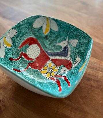 Vintage schaal Italy 23 cm. beschikbaar voor biedingen