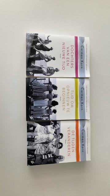 Carmen Korn serie van 3 boeken dochter nw tijd beschikbaar voor biedingen