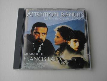 Soundtrack - Attention Bandits - Francis Lai (1987) CD beschikbaar voor biedingen