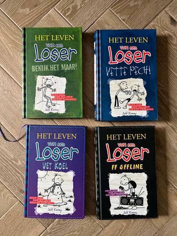 Het Leven van een Loser - 4 Boeken beschikbaar voor biedingen