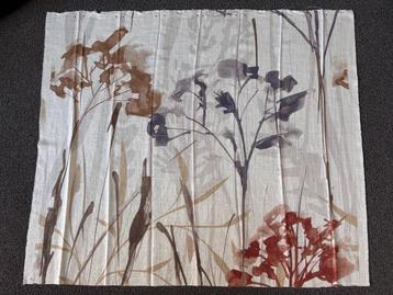 Lap stof bloemen 110 x 130 cm Artelux May gordijnstof creme beschikbaar voor biedingen