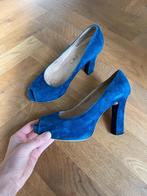 Echt leren hakken Suede blauw, maat 37, Lodi, Pumps, Blauw, Ophalen of Verzenden, Lodi