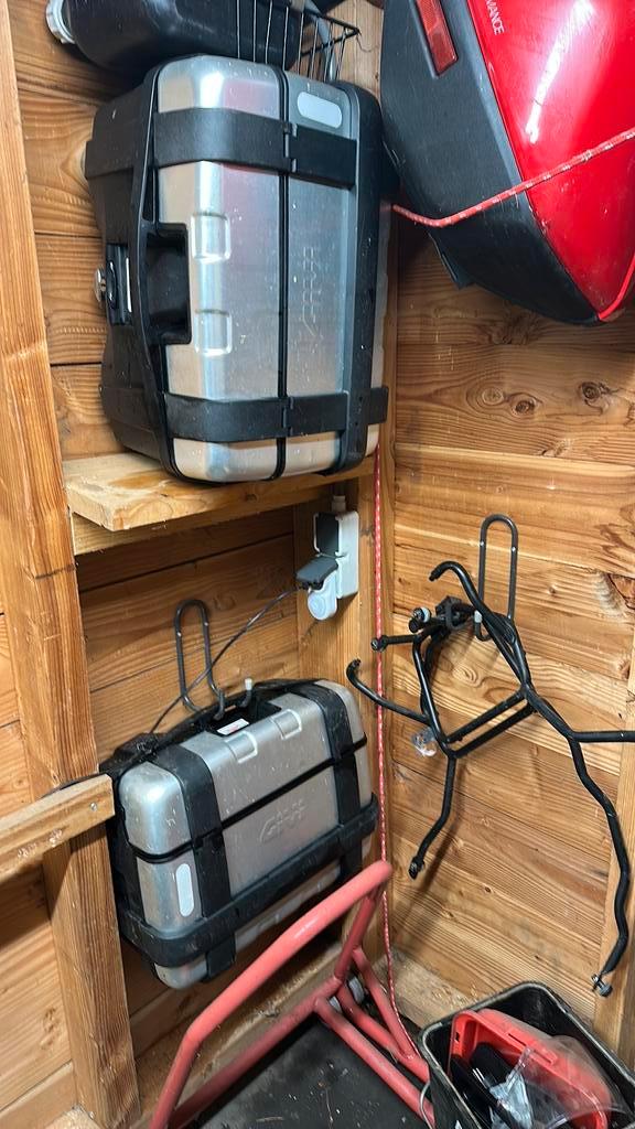 Kofferset Triumph Tiger 800 met beugels, Motoren, Accessoires | Koffers en Tassen, Gebruikt, Ophalen of Verzenden