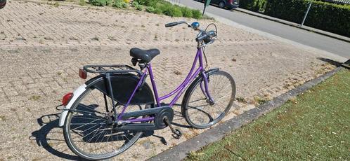 Dames fiets / omafiets 3 versnellingen, handrem traprem, Fietsen en Brommers, Fietsen | Dames | Omafietsen, Zo goed als nieuw