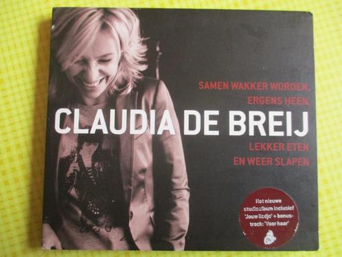 Claudia de Breij - Samen wakker worden, ergens heen .... CD, Cd's en Dvd's, Cd's | Nederlandstalig, Gebruikt, Levenslied of Smartlap