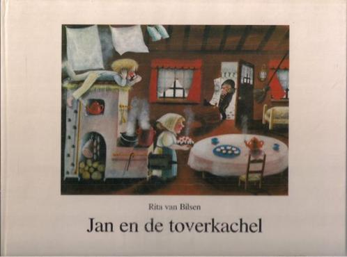 Jan en de toverkachel - Rita van Bilsen, Boeken, Prentenboeken en Plaatjesalbums, Gelezen, Prentenboek, Ophalen of Verzenden