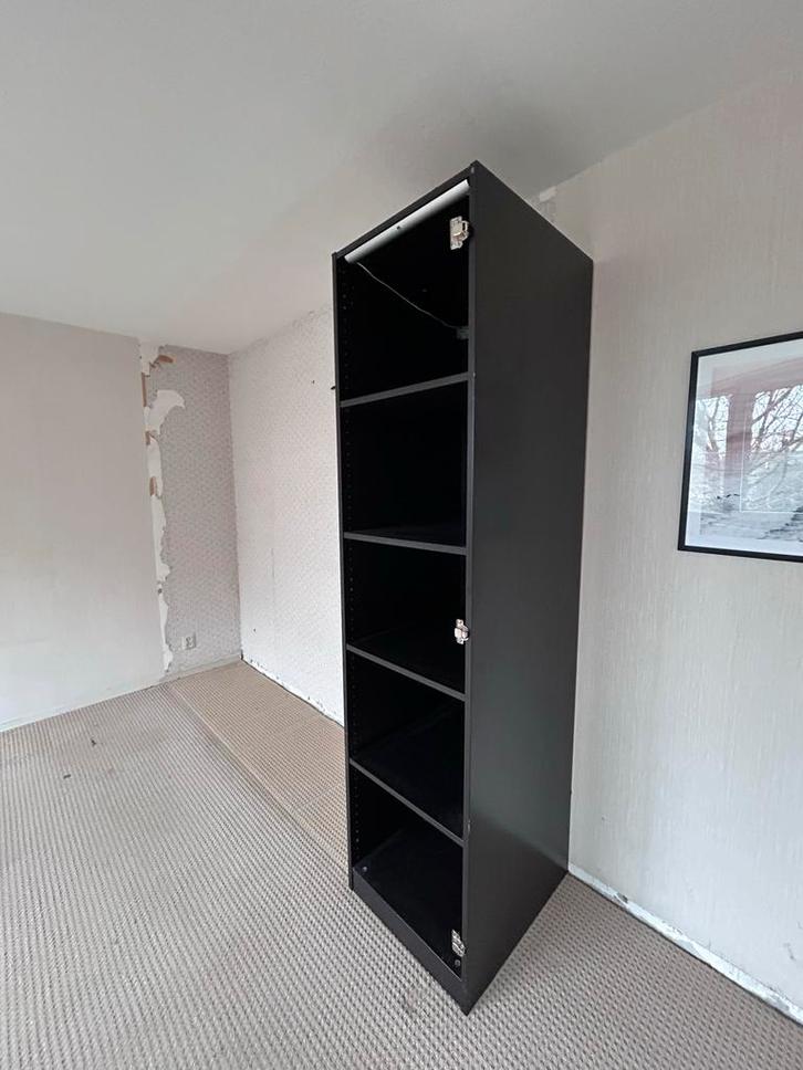 IKEA Pax kast - Zwart, Huis en Inrichting, Kasten | Kledingkasten, Gebruikt, 200 cm of meer, 50 tot 100 cm, 50 tot 75 cm, Met plank(en)