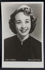 echte foto kaart: jane powell, Ophalen, 1940 tot 1960, Ongelopen