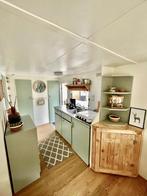 Stacaravan + staplek te koop - Camping De Schaopvolte - Eext, Caravans en Kamperen, Stacaravans, Tot en met 4