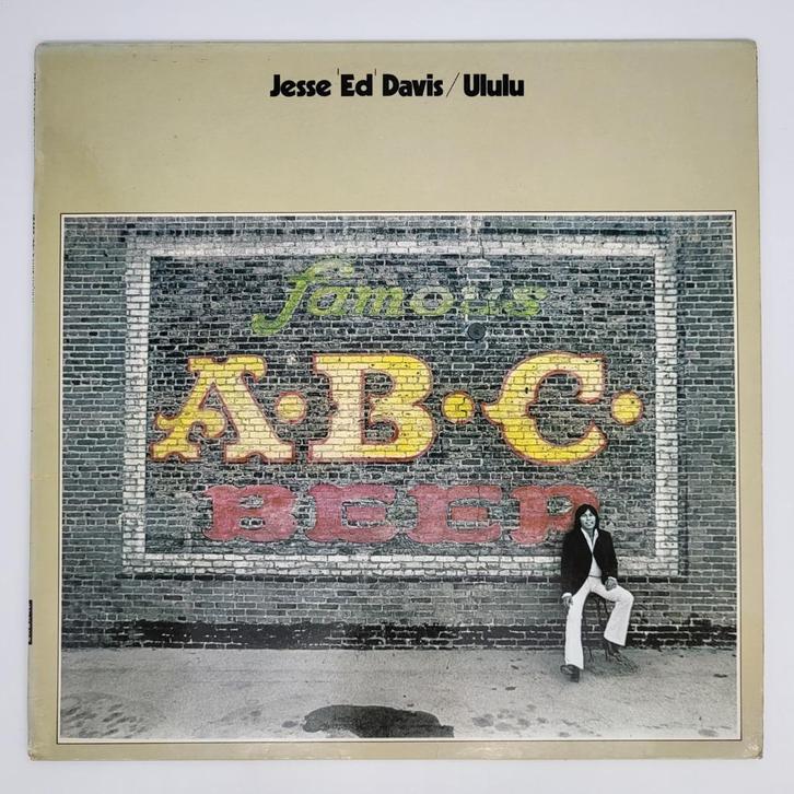Jesse Ed Davis - Ululu - Vinyl LP - Atlantic Germany '72, Cd's en Dvd's, Vinyl | Rock, Gebruikt, Overige genres, 12 inch, Ophalen of Verzenden