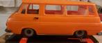 VERKOCHT     Vintage Oranje Speelgoedbus - Blikken Onderkant, Antiek en Kunst, Antiek | Speelgoed, Ophalen of Verzenden