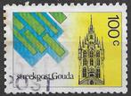 Streekpost Gouda 100 ct. {P52}, Ophalen of Verzenden, Na 1940, Gestempeld