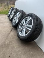 Originele audi velgen 18 inch met winterbanden, 18 inch, Banden en Velgen, 235 mm, Winterbanden