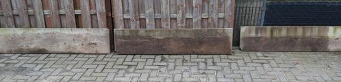3 Betonnen platen voor schutting, Tuin en Terras, Tuinschermen, Zo goed als nieuw, Overige materialen, Minder dan 100 cm, 150 tot 200 cm