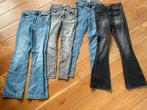 4 gedragen spijkerbroeken, Ophalen of Verzenden, Gedragen, Blauw, W30 - W32 (confectie 38/40)