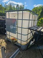 Ibc container 1000 liter, 150 liter of meer, Ophalen, Gebruikt, Kunststof