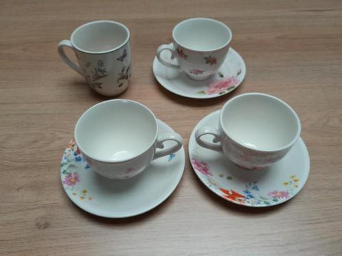 Janneke Brinkman, Roses, Wilde bloemen, Kitchen Garden., Huis en Inrichting, Keuken | Servies, Zo goed als nieuw, Kop(pen) en/of Schotel(s)