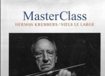 Masterclass Herman Krebbers en Niels Le Large (incl dvd) beschikbaar voor biedingen