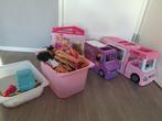 20+ Barbies, huis, foodtruck en camper, Ophalen, Gebruikt, Toebehoren
