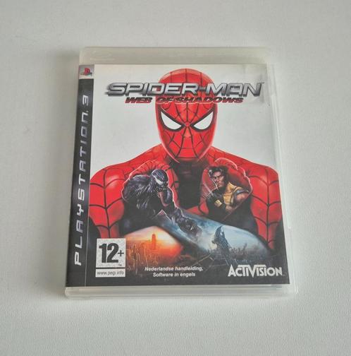 Spider-Man Web Of Shadows Playstation 3 PS3 Game Compleet, Spelcomputers en Games, Games | Sony PlayStation 3, Gebruikt, Ophalen of Verzenden