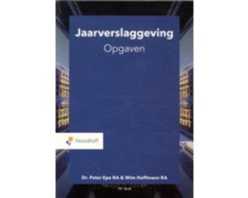Jaarverslaggeving opgaven 9789001079000 beschikbaar voor biedingen