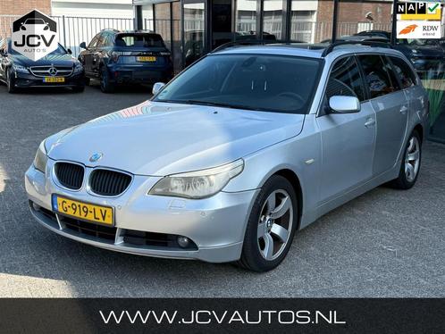 BMW 5-serie Touring 525i PANO/LEER/ INRUILKOOPJE!, Auto's, BMW, Bedrijf, Te koop, 5-Serie, ABS, Airconditioning, Boordcomputer