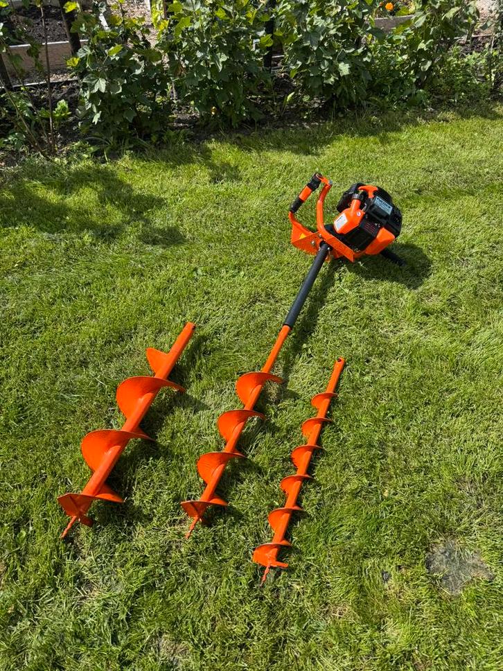 Grondboor huren, Doe-het-zelf en Verbouw, Gereedschap | Overige machines, Zo goed als nieuw, Ophalen