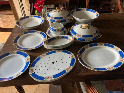 Baker & co ltd Prachtig, zeer compleet (55 delen!) servies, Antiek en Kunst, Antiek | Servies compleet, Ophalen