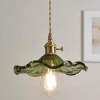 Hanglamp groen, Huis en Inrichting, Lampen | Hanglampen, Ophalen, Zo goed als nieuw, Minder dan 50 cm