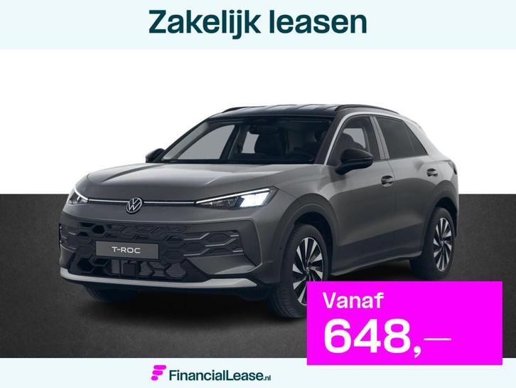 Volkswagen T-Roc Life First Edition 1.5 eTSI 85 kW / 116 PK, Auto's, Volkswagen, Bedrijf, Lease, Financial lease, T-Roc, ABS, Achteruitrijcamera