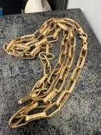 Prachtige 14 karaats gouden monte Carlo ketting, Sieraden, Tassen en Uiterlijk, Kettingen, Ophalen of Verzenden, Nieuw, Goud