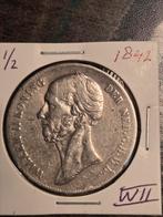 Rijksdaalder Willem ll, 1842., Ophalen of Verzenden, Koning Willem III, 2½ gulden