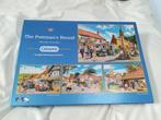Gibsons 4 x 500 The Postman's Round, Hobby en Vrije tijd, Denksport en Puzzels, Ophalen of Verzenden, 500 t/m 1500 stukjes, Gebruikt