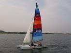Trailer met catamaran Hobbycat 19, Ophalen, Gebruikt