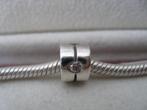 Originele Pandora Bedel  met Zirkonia, Sieraden, Tassen en Uiterlijk, Bedels, Verzenden, Pandora, Zo goed als nieuw, 1 bedel