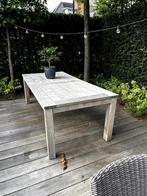 Borek teakhouten tuintafel uitschuifbaar, Tuin en Terras, Tuintafels, Ophalen, Gebruikt, Rechthoekig, Teakhout