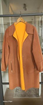 Marccain, Omkeerbaare jas, Geel, Maat 42/44 (L), Ophalen of Verzenden, Zo goed als nieuw