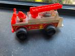 Vintage Fisher Price Brandweerauto, Antiek en Kunst, Antiek | Speelgoed, Ophalen of Verzenden