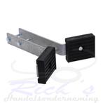 Bootvangmuil / boegsteun rubber met houder voor koker 60 mm