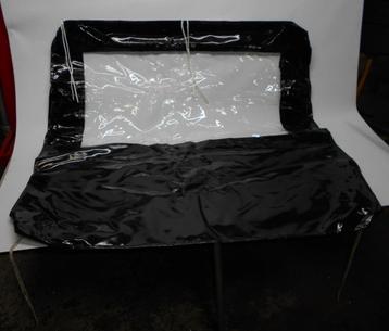 Nieuw PVC dakje voor heftruck, 115x115cm, met raam 83x46 cm beschikbaar voor biedingen