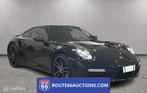 Porsche 911 Carrera 992 Turbo S | 2020 | Route 66 Auctions, Auto's, Gebruikt, Overige carrosserieën, Zwart, Bedrijf