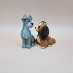 1982 Lady en de Vagebond Disney Bully figuren, Verzenden, Overige figuren, Gebruikt, Beeldje of Figuurtje