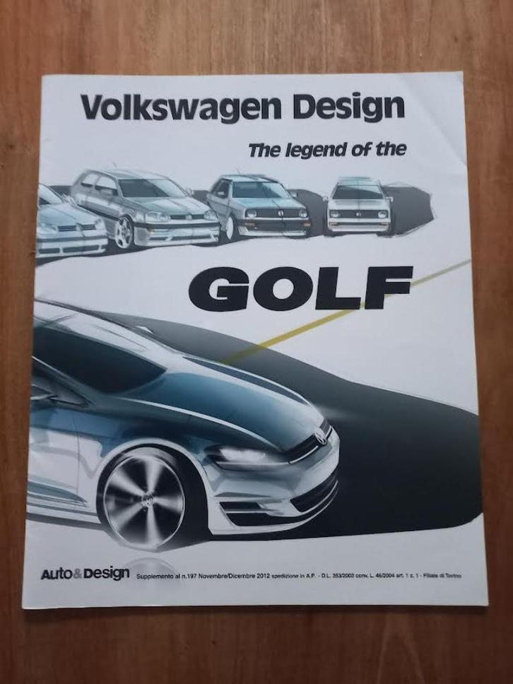 Volkswagen Design - The Legend of the Golf., Boeken, Auto's | Folders en Tijdschriften, Gelezen, Volkswagen, Ophalen of Verzenden