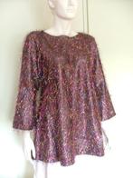 Z.g.a.n. Uniek! Feestelijk tuniek mt 36, Kleding | Dames, Blouses en Tunieken, Ophalen of Verzenden, Zo goed als nieuw, Maat 36 (S)